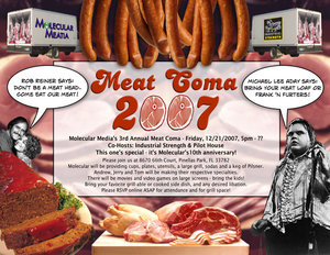 Meat Coma 2007 Invite